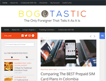 Tablet Screenshot of bogotastic.com